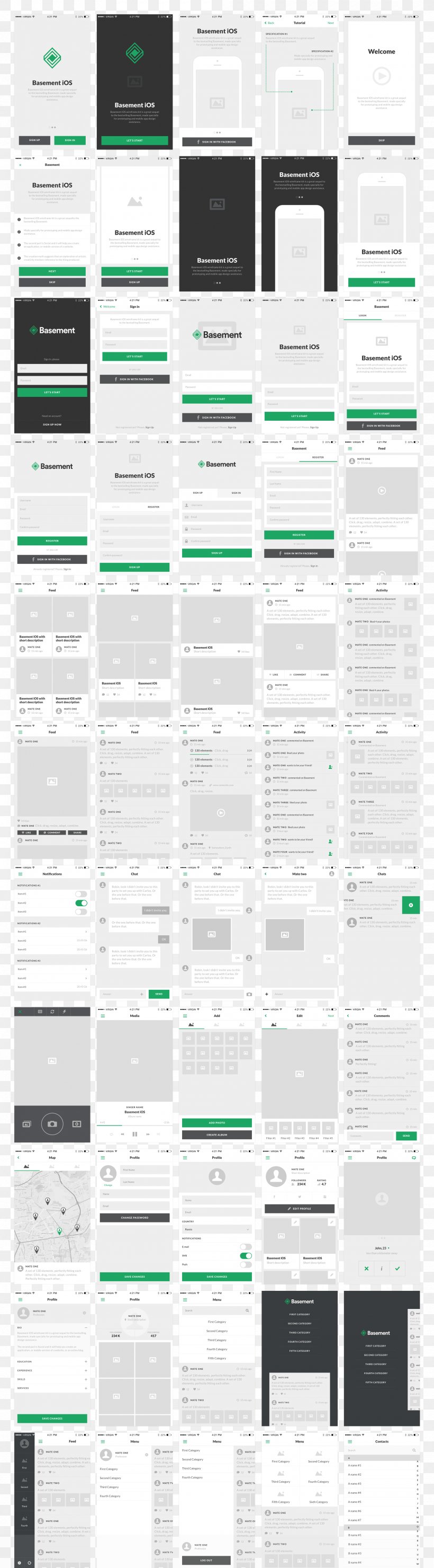 Website Wireframe User Interface Design, PNG, 2000x7219px, Website Wireframe, Adobe Xd, Android, Brand, Computer Monitors Download Free