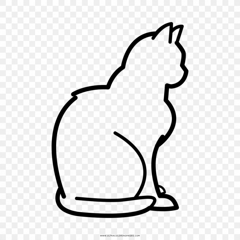 Cat Puss In Boots Drawing Coloring Book Kitten, PNG, 1000x1000px, Cat, Area, Artwork, Black, Black And White Download Free