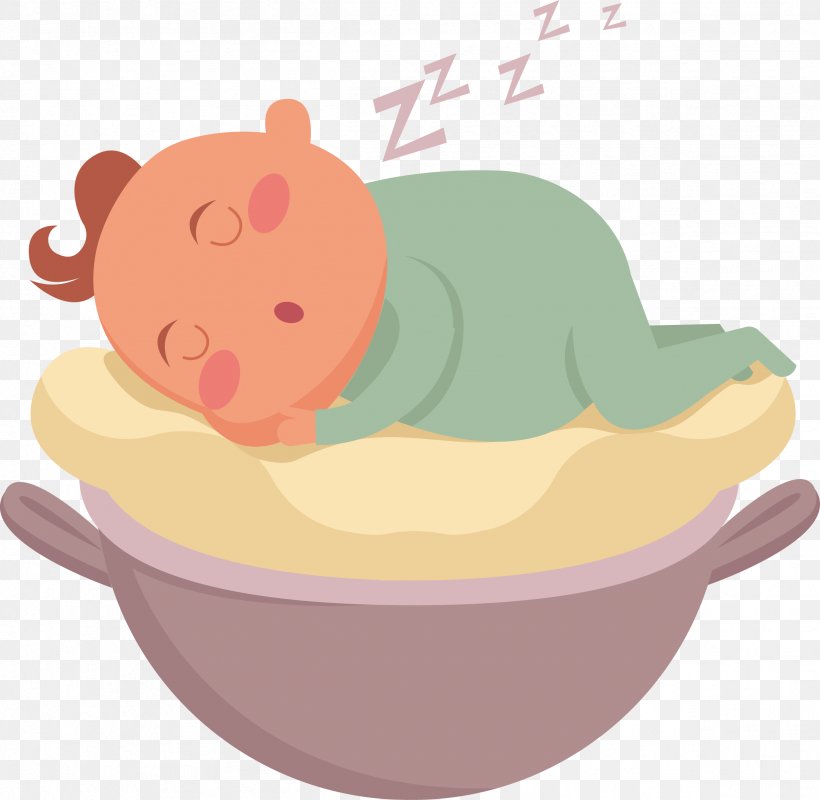 Infant Vector Graphics Child Sleep Image, PNG, 2413x2356px, Infant, Bed, Boy, Carnivoran, Cartoon Download Free