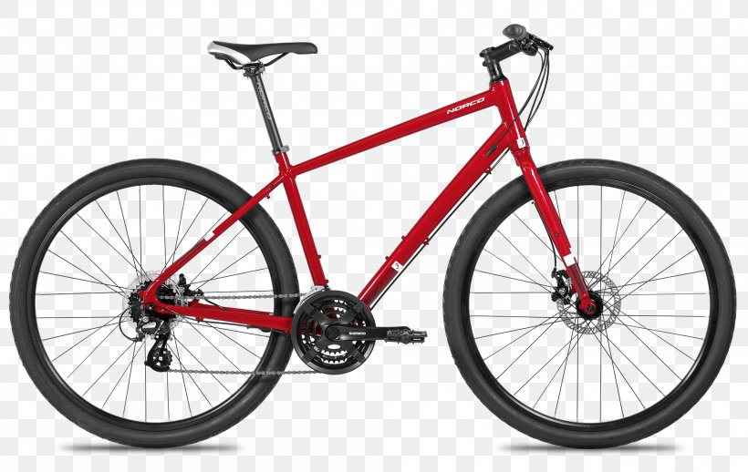 Bicycle Shop Norco Bicycles Hybrid Bicycle Cycling, PNG, 2000x1265px, 2018, Bicycle, Automotive Tire, Bicycle Accessory, Bicycle Frame Download Free