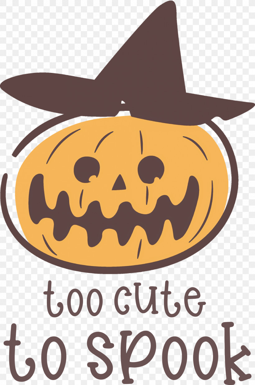 Halloween Too Cute To Spook Spook, PNG, 1990x3000px, Halloween, Biology, Fruit, Logo, Pumpkin Download Free