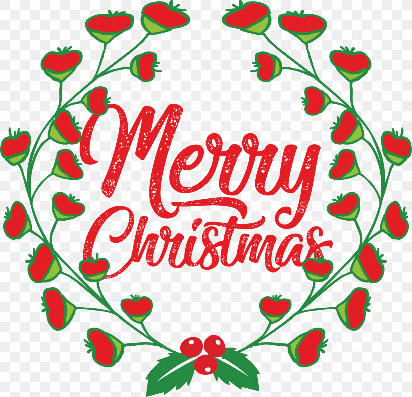 Merry Christmas, PNG, 3000x2887px, Merry Christmas, Christmas Day, Floral Design, Flower, Fruit Download Free