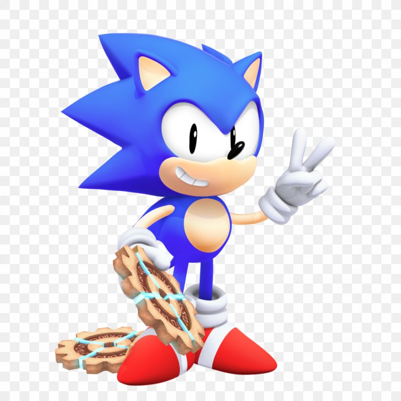 Sonic The Hedgehog 3 Sonic 3D Sonic Mania Sonic & Knuckles, PNG, 1024x1024px, Sonic The Hedgehog, Art, Cartoon, Fictional Character, Figurine Download Free