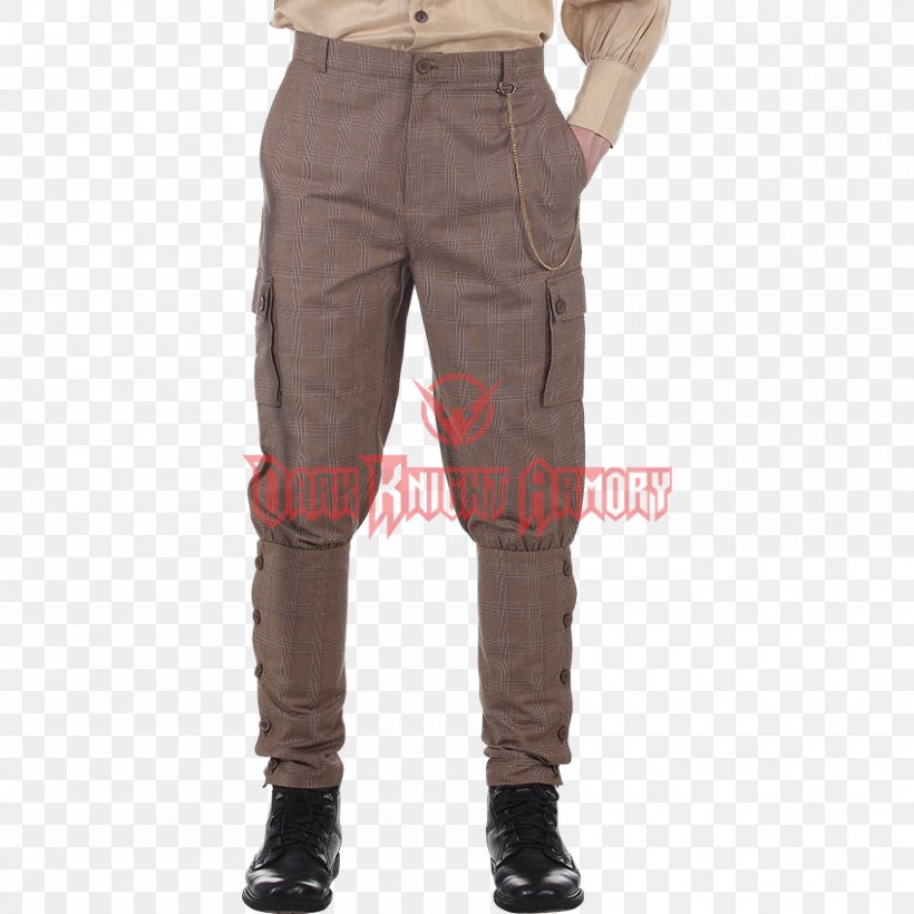 Steampunk Fashion Pants Clothing Jodhpurs, PNG, 850x850px, Steampunk, Bellbottoms, Breeches, Button, Cargo Pants Download Free