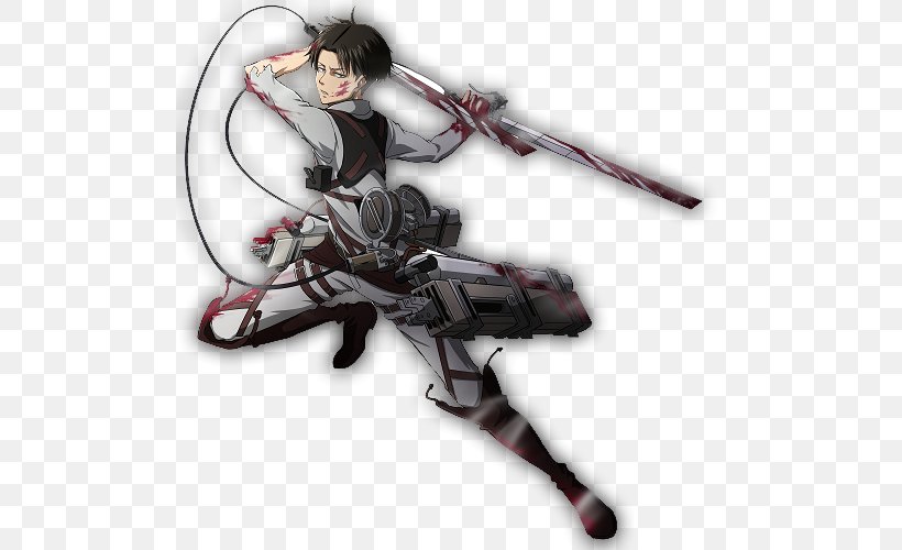 Eren Yeager Mikasa Ackerman Levi Strauss & Co. Attack On Titan, PNG, 500x500px, Watercolor, Cartoon, Flower, Frame, Heart Download Free