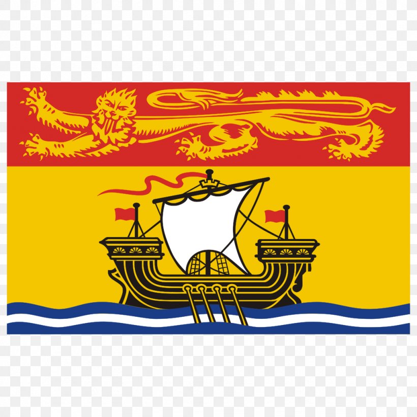 Flag Of New Brunswick Flag Of Canada Eastern Canada, PNG, 1024x1024px, New Brunswick, Area, Brand, Canada, Coat Of Arms Download Free