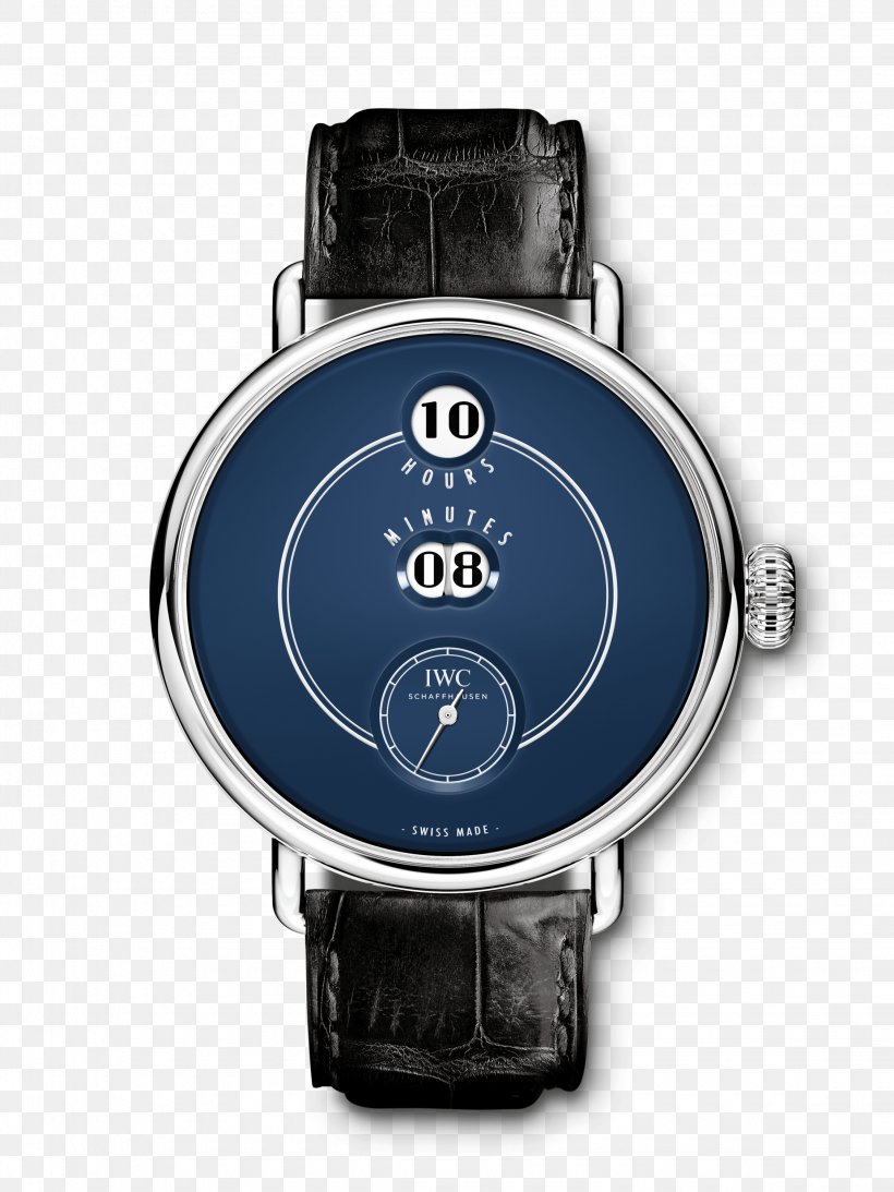 International Watch Company Salon International De La Haute Horlogerie Pocket Watch A. Lange & Söhne, PNG, 2250x3000px, Watch, Annual Calendar, Brand, Electric Blue, International Watch Company Download Free