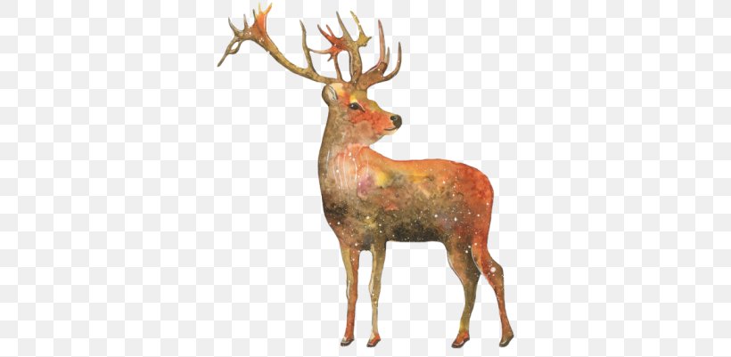 Reindeer Multiple Exposure, PNG, 350x401px, Deer, Antler, Elk, Layers, Mammal Download Free