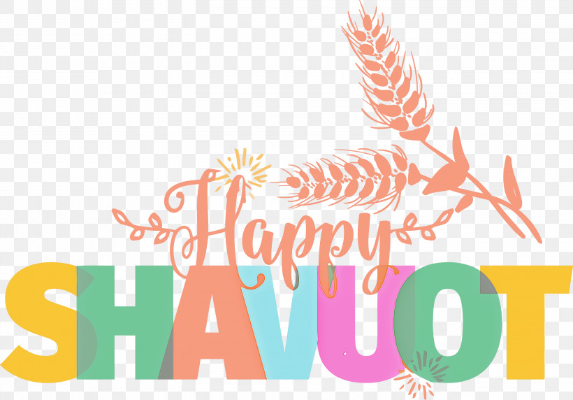 Happy Shavuot Feast Of Weeks Jewish, PNG, 3000x2094px, Happy Shavuot, Geometry, Jewish, Line, Logo Download Free