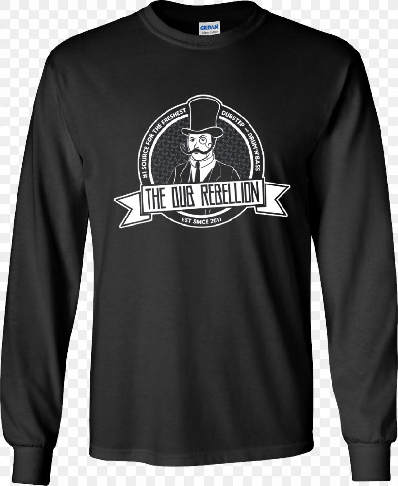 Long-sleeved T-shirt Hoodie, PNG, 1412x1724px, Tshirt, Active Shirt, Black, Black And White, Bluza Download Free