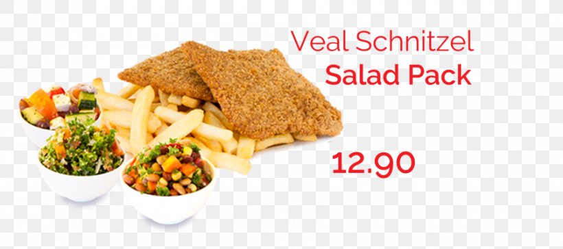 Schnitzel Fast Food French Fries Vegetarian Cuisine Junk Food, PNG, 900x400px, Schnitzel, Breakfast, Chicken As Food, Cuisine, Diet Food Download Free