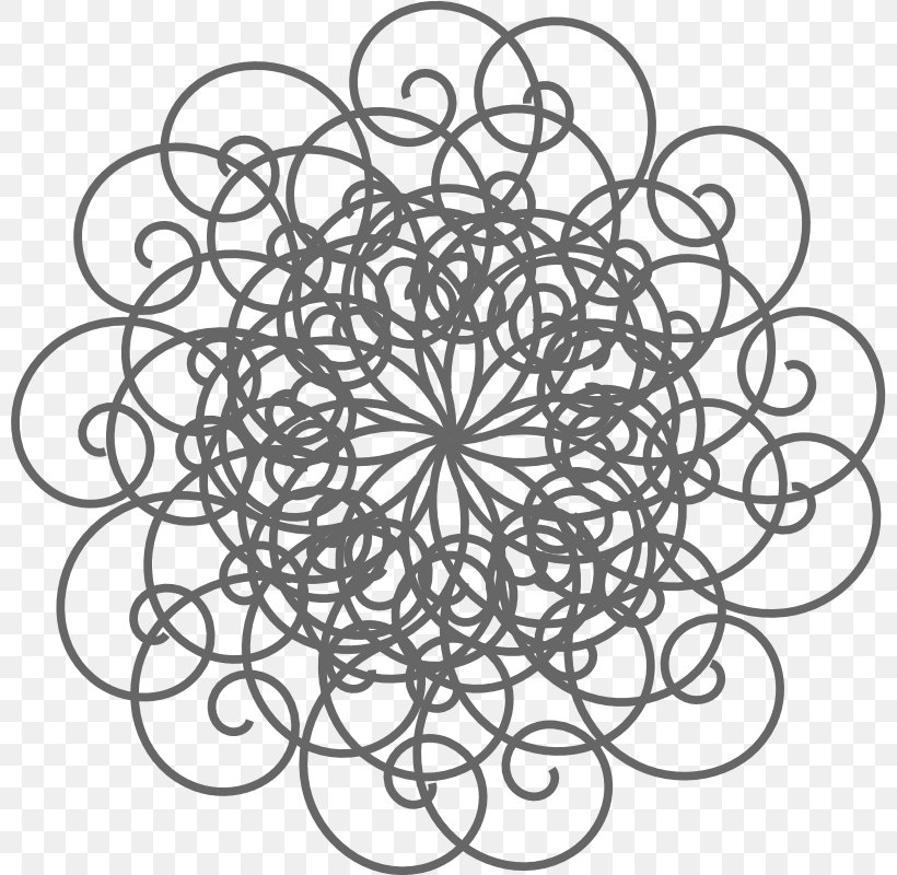 Graphic Arts Clip Art, PNG, 800x800px, Graphic Arts, Area, Art, Black And White, Doily Download Free