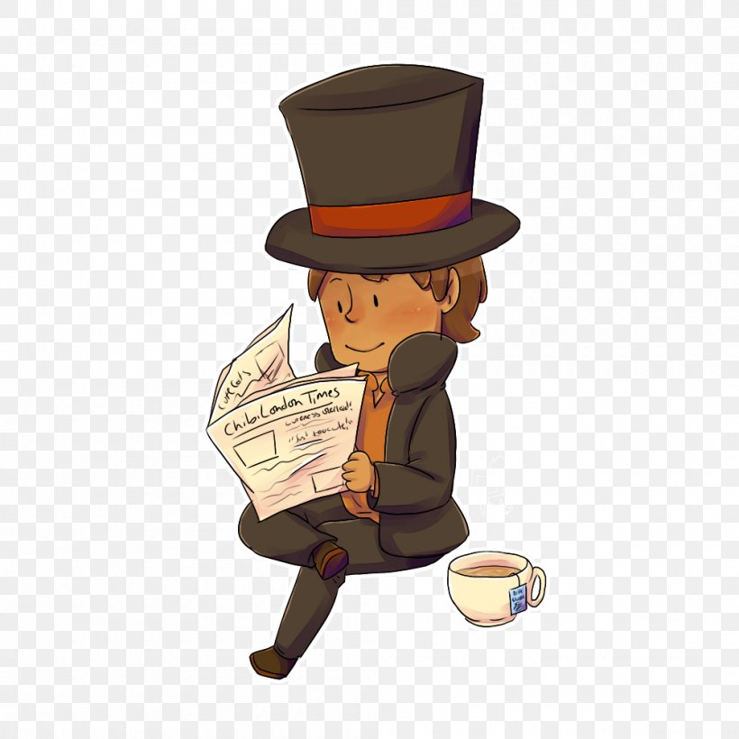 Professor Layton And The Curious Village Luke Triton Professor Hershel Layton Puzzle Art, PNG, 1000x1000px, Watercolor, Cartoon, Flower, Frame, Heart Download Free