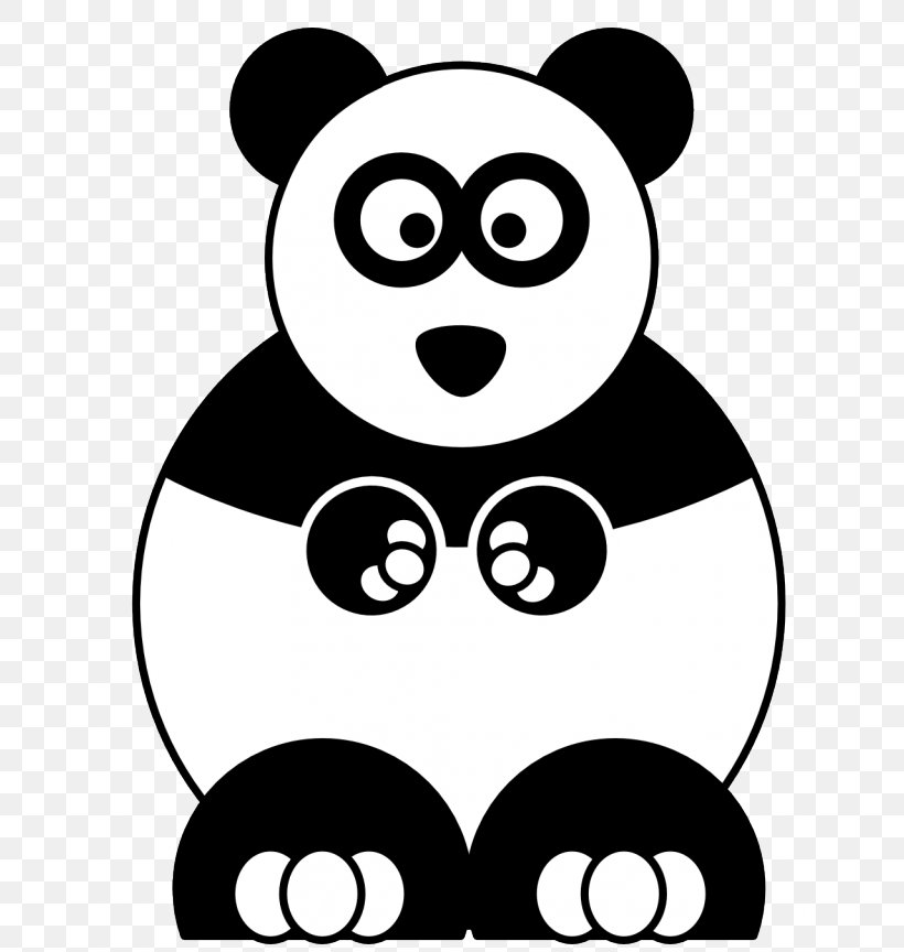 Giant Panda Bear Cartoon Clip Art, PNG, 640x864px, Watercolor, Cartoon, Flower, Frame, Heart Download Free