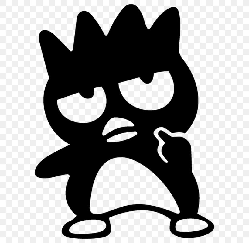 Hello Kitty Badtz-Maru Penguin Sanrio, PNG, 800x800px, Hello Kitty, Badtzmaru, Black, Black And White, Carnivoran Download Free