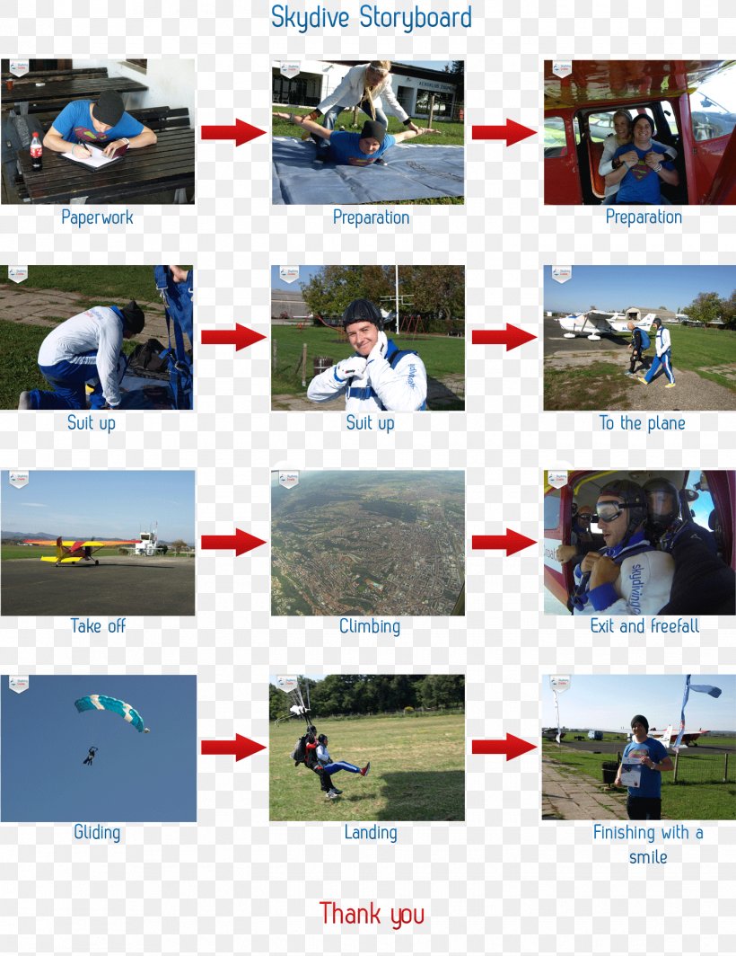 Parachuting Storyboard Tandem Skydiving Parachute, PNG, 1425x1850px, Parachuting, Advertising, Brand, Health, Occupational Safety And Health Download Free
