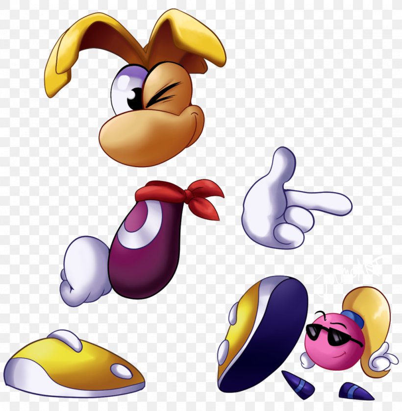 Rayman 2: The Great Escape Rayman Origins Rayman Designer Video Games, PNG, 1024x1048px, Rayman, Beak, Coloring Book, Drawing, Game Download Free