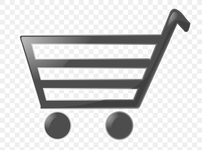 Shopping Cart Shopping Bags & Trolleys Clip Art, PNG, 800x611px, Shopping Cart, Bag, Black And White, Cart, Online Shopping Download Free