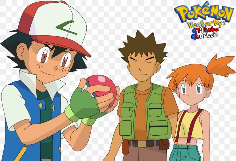 Ash Ketchum Misty Serena Brock Pokémon Quest, PNG, 1600x1092px, Watercolor, Cartoon, Flower, Frame, Heart Download Free