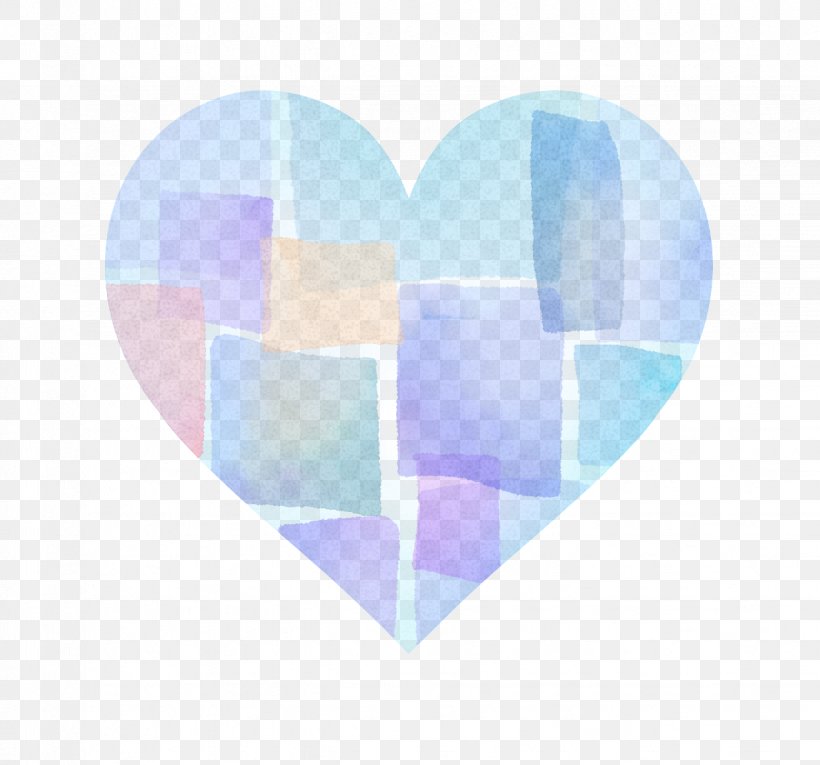 Blue Watercolor Heart., PNG, 1234x1152px, Heart, Aqua, Blue, Color, Credit Download Free