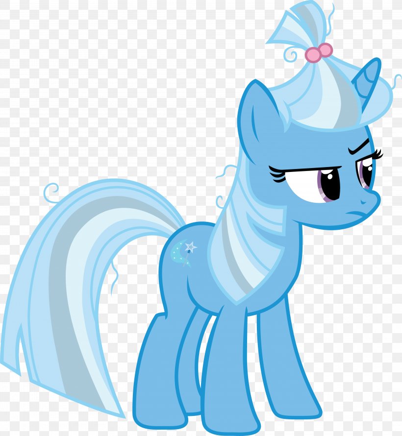 My Little Pony Trixie Twilight Sparkle, PNG, 3942x4281px, Pony, Animal Figure, Azure, Blue, Cartoon Download Free
