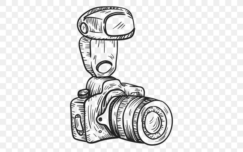 Camera Drawing Clip Art, PNG, 512x512px, Camera, Area, Arm, Artwork, Automotive Design Download Free