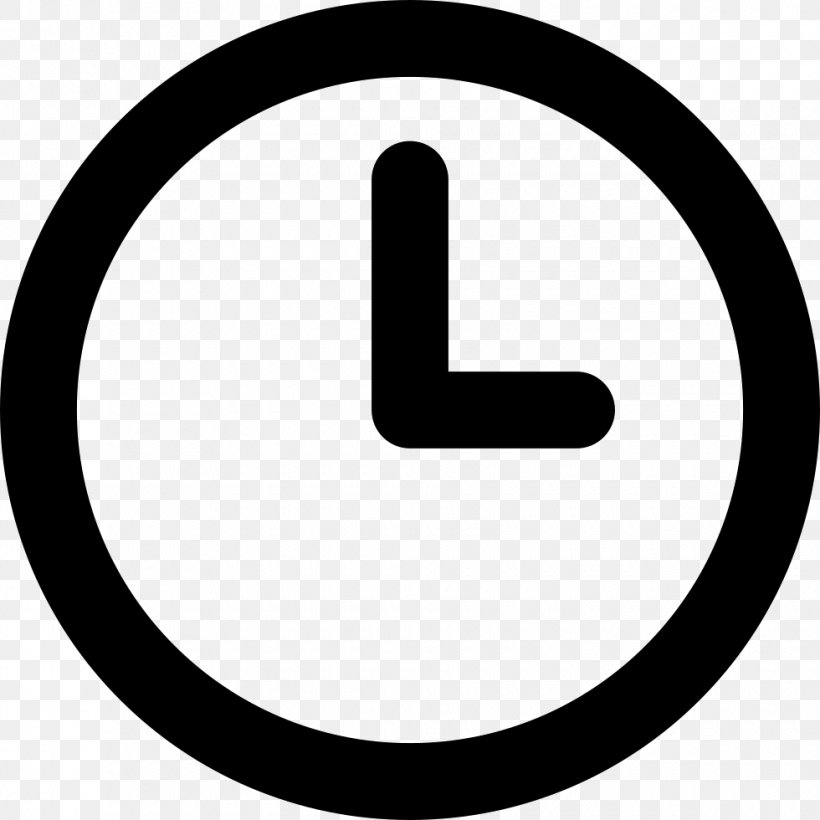 Clock Clip Art, PNG, 980x980px, Clock, Alarm Clocks, Area, Black And White, Brand Download Free