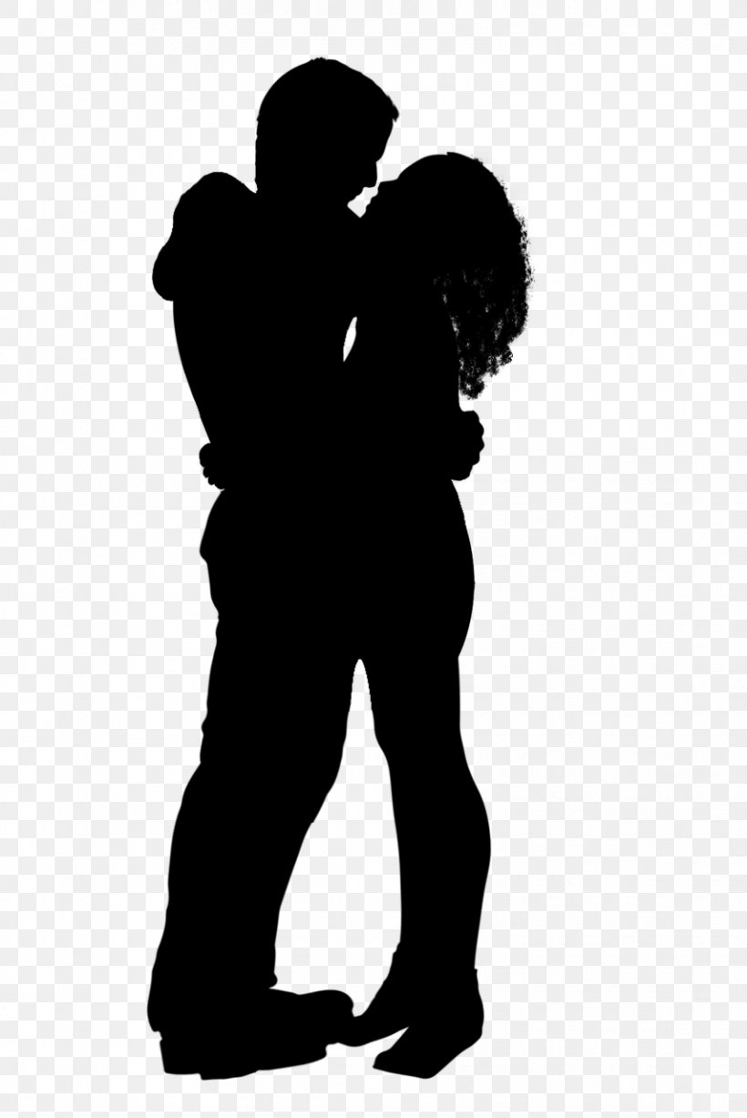 Silhouette Love Romance Film, PNG, 855x1280px, Silhouette, Arm, Black, Black And White, Couple Download Free