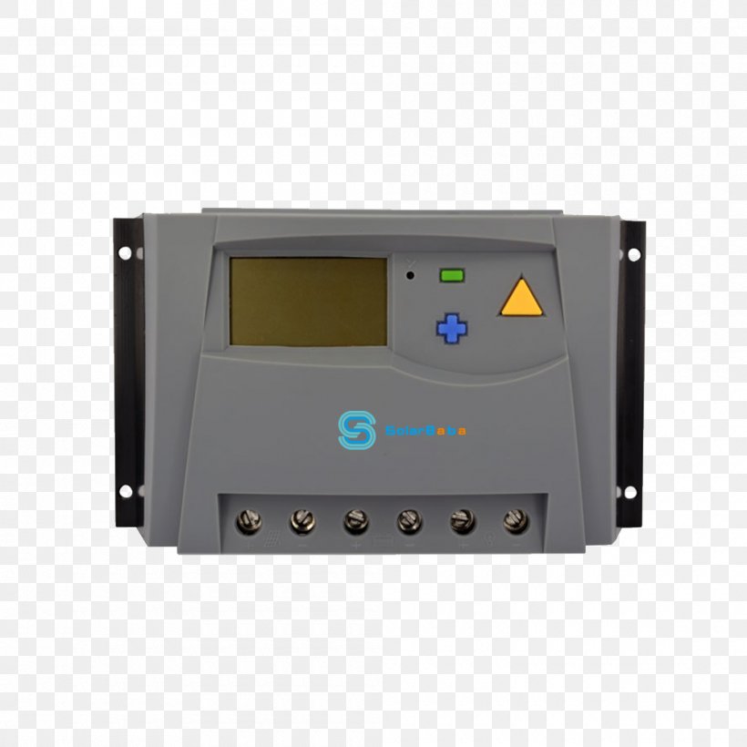 Battery Charge Controllers Maximum Power Point Tracking Solar Inverter Solar Power Battery Charger, PNG, 1000x1000px, Battery Charge Controllers, Battery Charger, Control System, Electronic Component, Electronics Download Free
