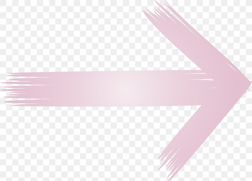 Brush Arrow, PNG, 3000x2165px, Brush Arrow, Line, Material Property, Pink Download Free