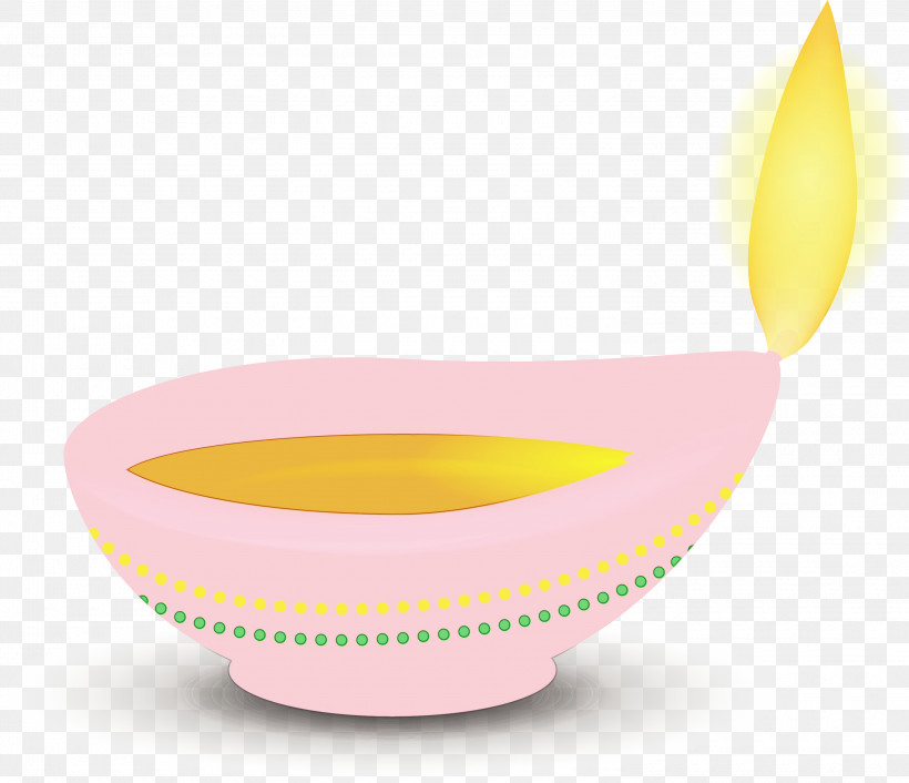 Ceramic Bowl M Yellow, PNG, 3000x2583px, Diwali, Bowl M, Ceramic, Paint, Watercolor Download Free