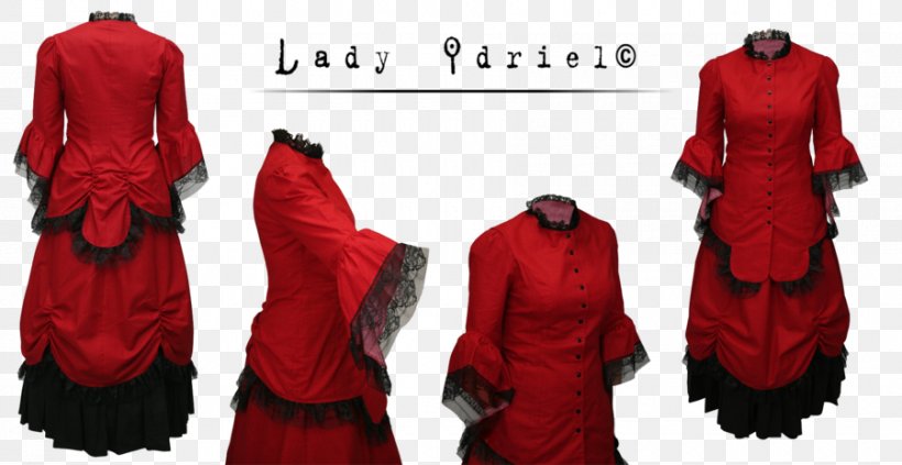 Dress Steampunk Robe Victorian Era Gown, PNG, 900x465px, Dress, Coat, Costume, Costume Design, Fashion Download Free