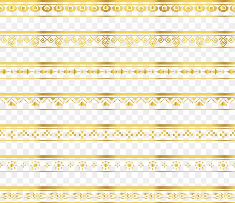 Ribbon Lace Gold Pattern, PNG, 4167x3601px, Motif, Drawing, Gold, Islamic Geometric Patterns, Material Download Free