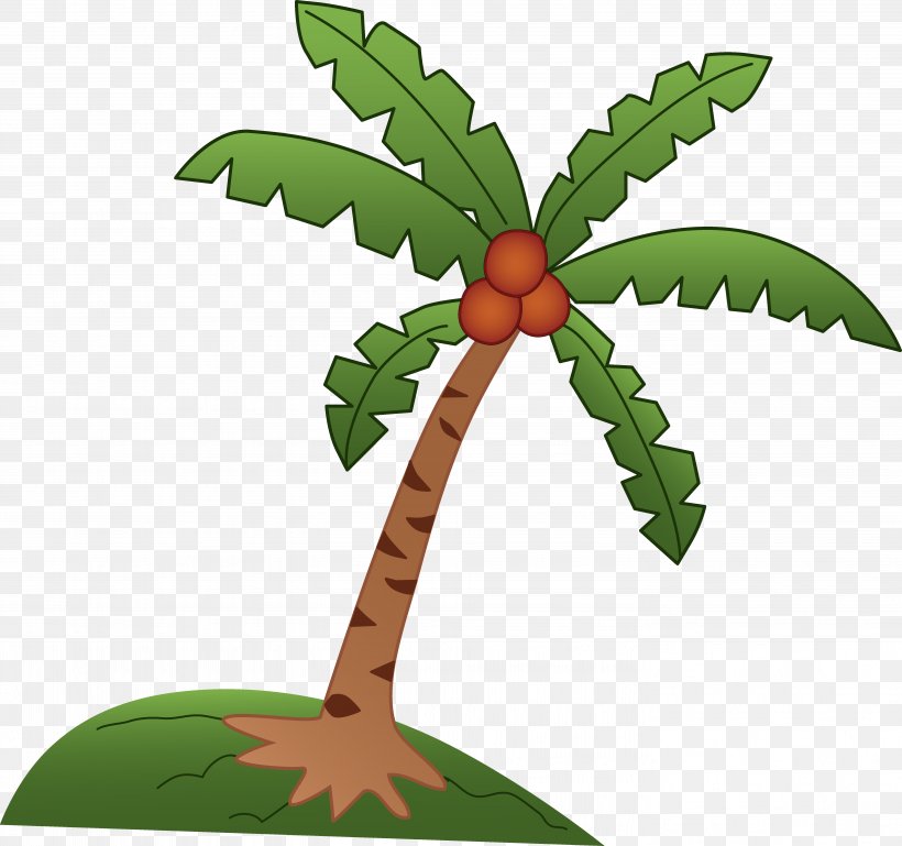 Coconut Tree Arecaceae Drawing Clip Art, PNG, 5721x5369px, Coconut, Arecaceae, Blog, Branch, Cartoon Download Free