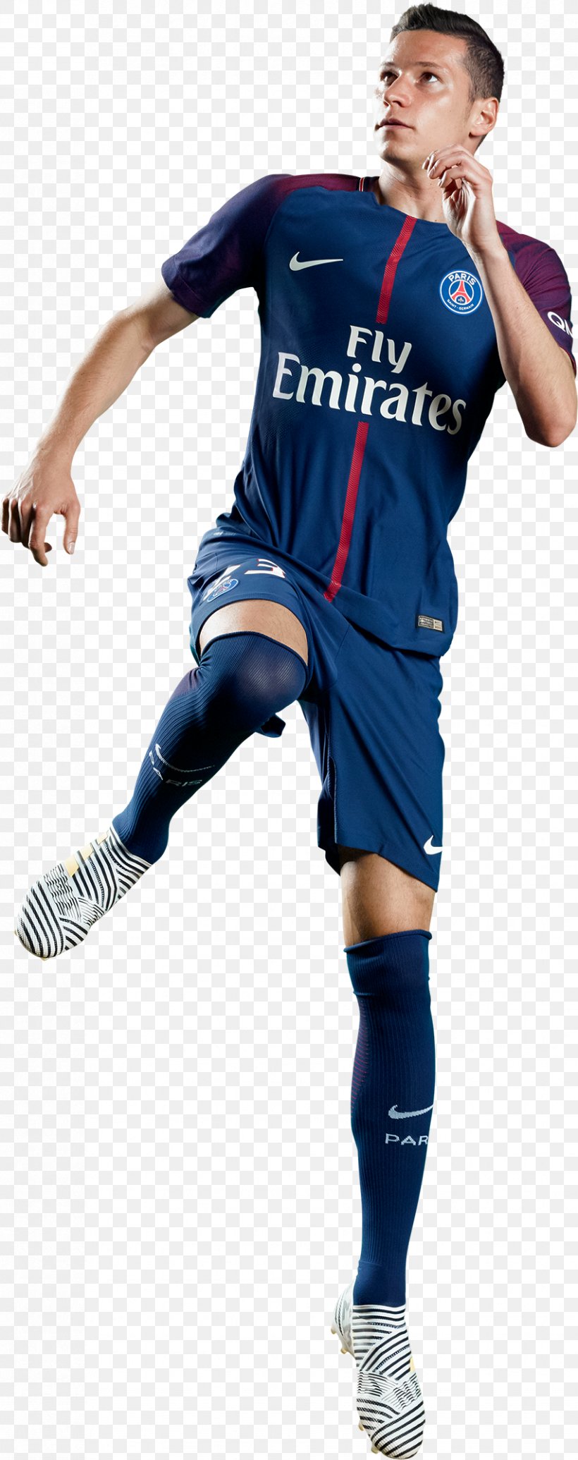 Julian Draxler Paris Saint-Germain F.C. Football Player Team Sport, PNG, 852x2151px, Julian Draxler, Argentina National Football Team, Blue, Cleat, Clothing Download Free
