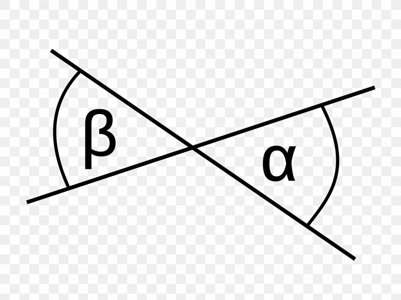 Triangle Vertical Angles Complementary Angles Line, PNG, 2000x1497px, Triangle, Adjacent Angle, Altitude, Area, Black Download Free