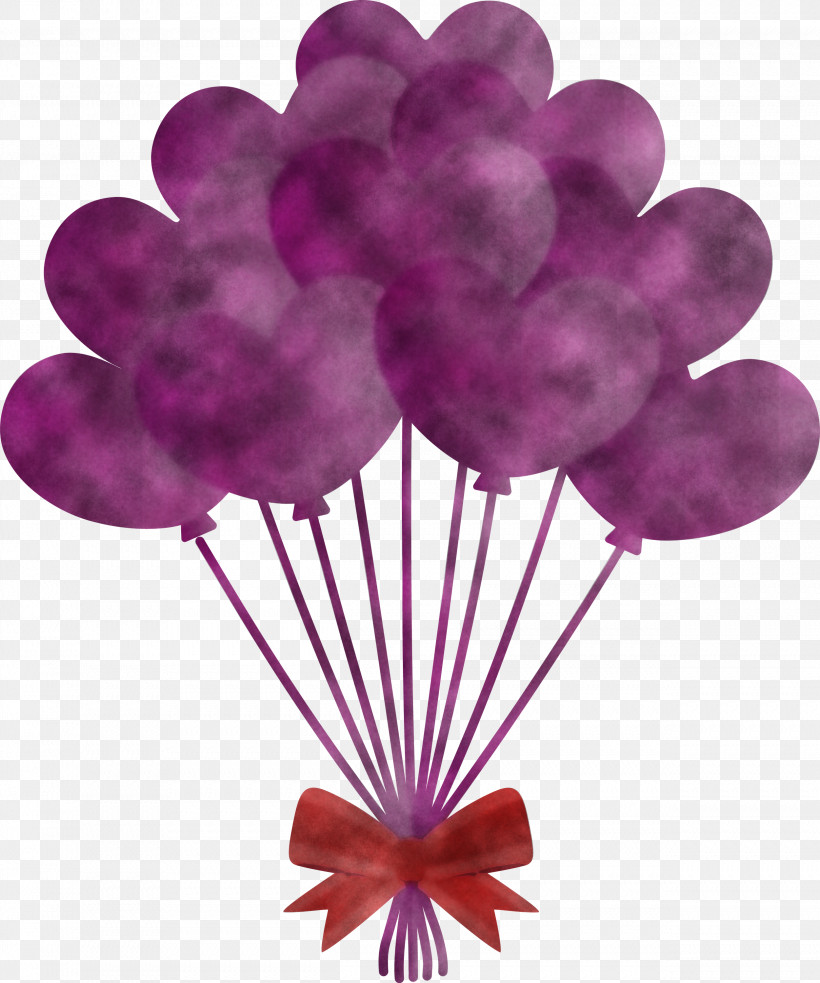 Balloon, PNG, 2501x3000px, Balloon, Magenta, Petal, Pink, Plant Download Free