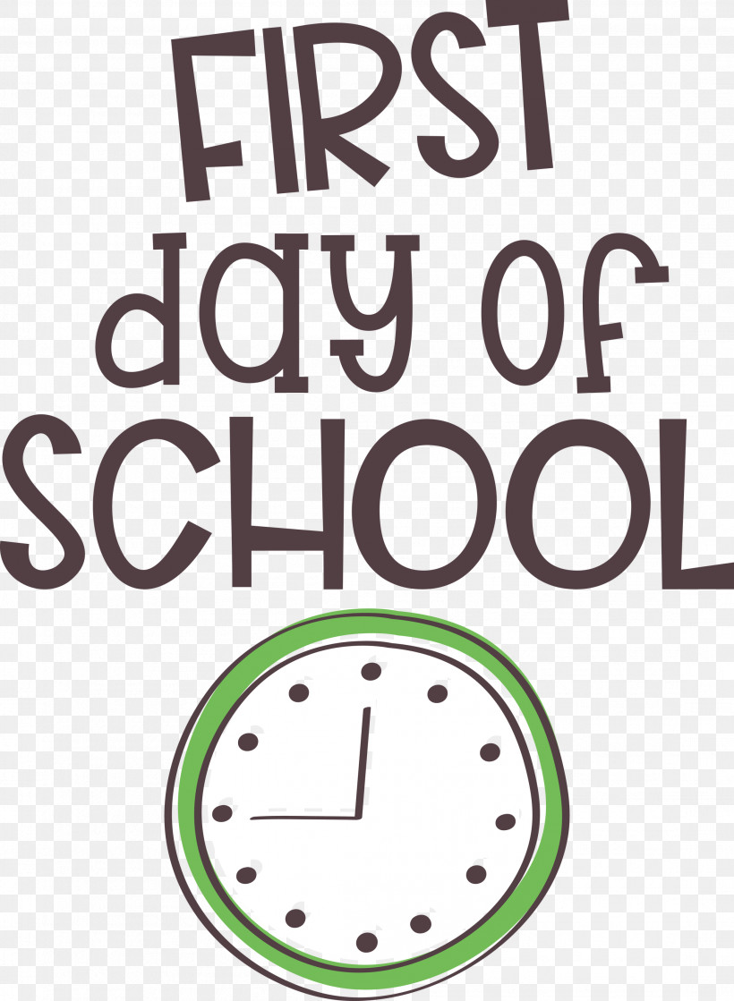 First Day Of School Education School, PNG, 2198x3000px, First Day Of School, Clock, Education, Geometry, Happiness Download Free