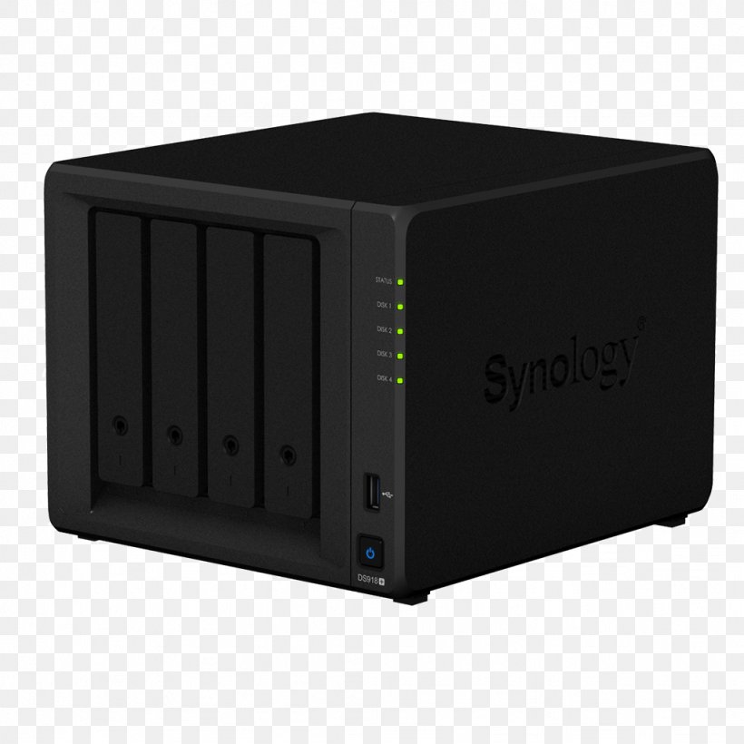 Synology Inc. Synology DS118 1-Bay NAS Network Storage Systems Synology Disk Station DS1817+ Computer Data Storage, PNG, 1024x1024px, Synology Inc, Computer Component, Computer Data Storage, Computer Servers, Disk Array Download Free