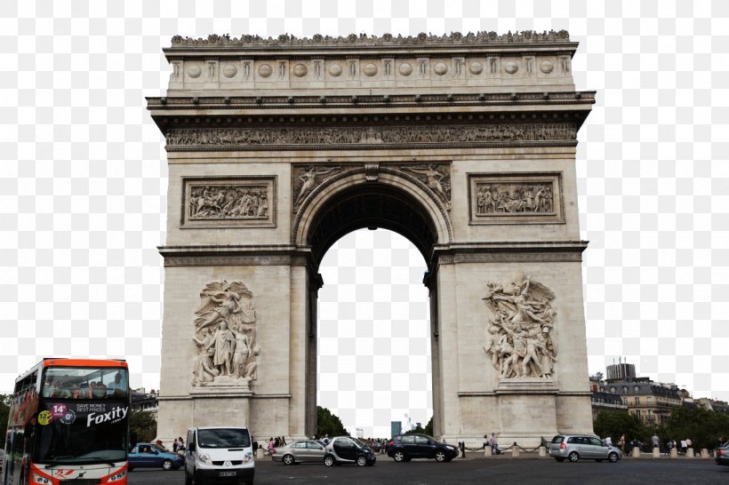 Arc De Triomphe Eiffel Tower Champs-Élysées Notre-Dame De Paris Place De La Concorde, PNG, 1181x787px, Arc De Triomphe, Ancient Roman Architecture, Arch, Arch Of Triumph, Architecture Download Free