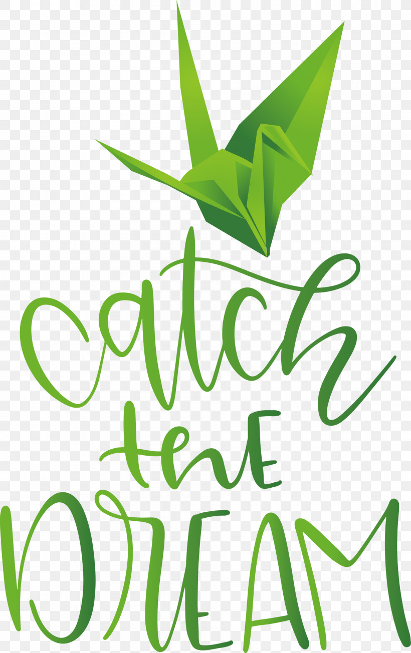 Catch The Dream Dream, PNG, 1885x2999px, Dream, Green, Leaf, Line, Logo Download Free