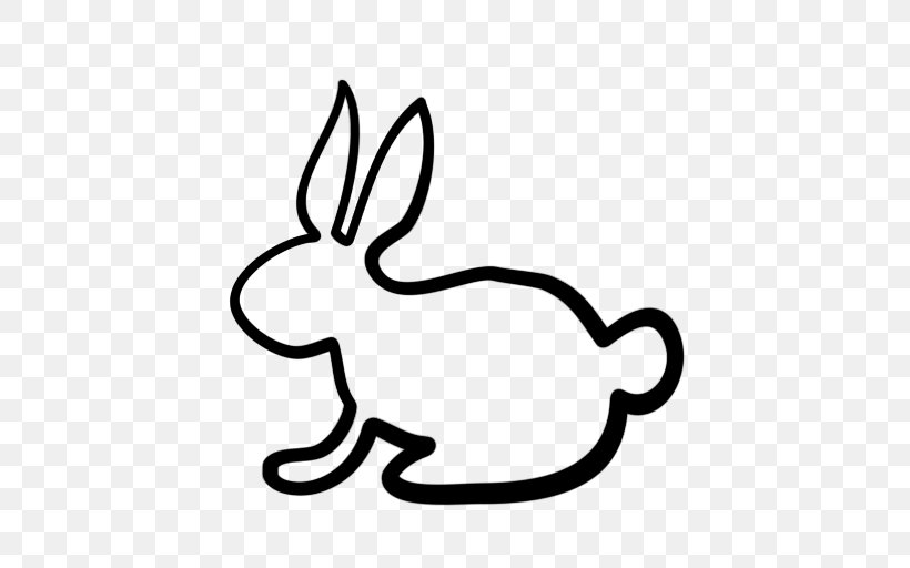 Easter Bunny Rabbit Logo Clip Art, PNG, 512x512px, Easter Bunny, Black And White, Chocolate Bunny, Drawing, Easter Download Free