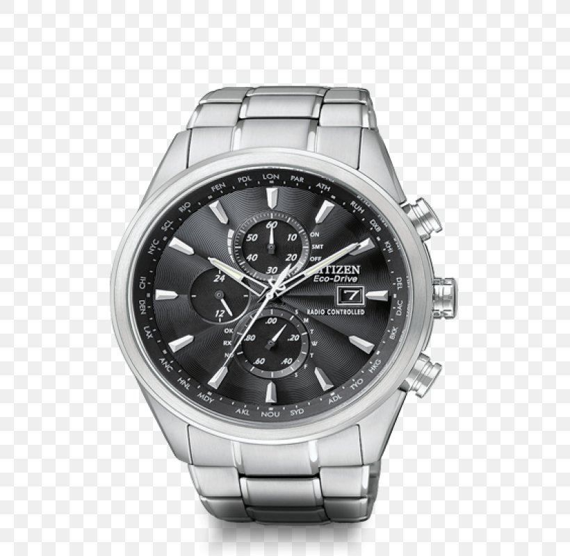 Eco-Drive Solar-powered Watch Radio Clock Citizen Holdings, PNG, 800x800px, Ecodrive, Brand, Chronograph, Citizen Holdings, Hardware Download Free