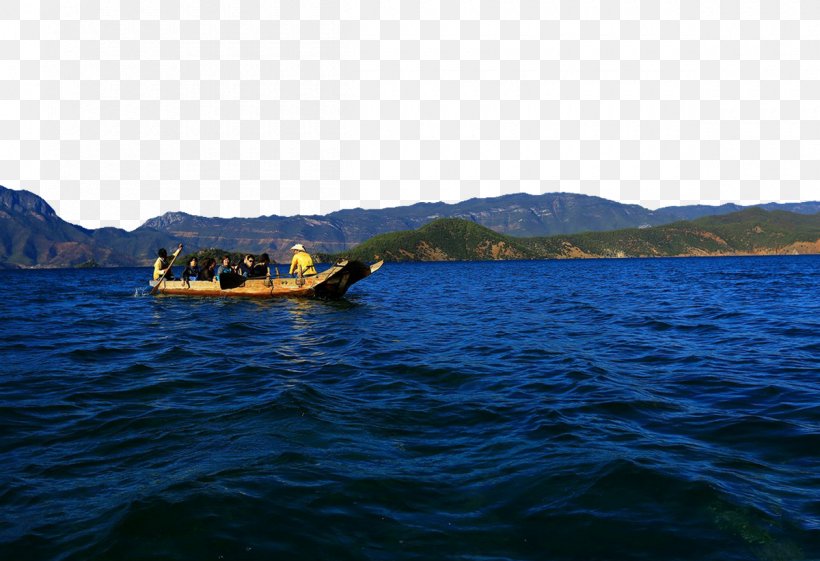 Lugu Lake West Lake Hongcun Tourism, PNG, 1200x822px, Lugu Lake, Bay, Boat, Boating, Calm Download Free