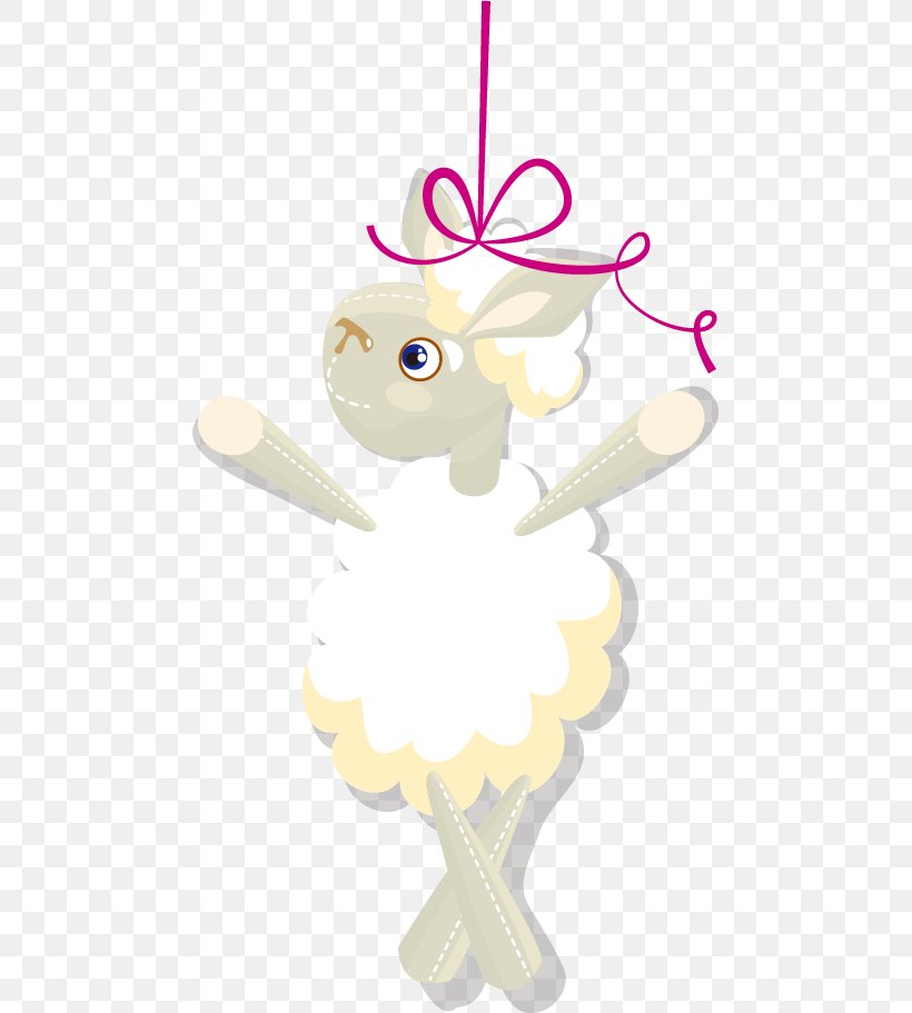 Sheep Cartoon Illustration, PNG, 474x911px, Watercolor, Cartoon, Flower, Frame, Heart Download Free
