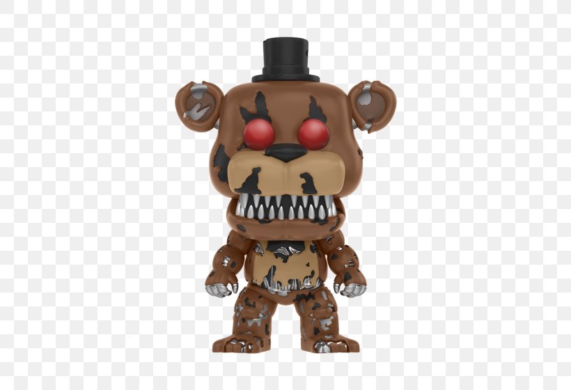 Five Nights At Freddy's 4 Freddy Fazbear's Pizzeria Simulator Five Nights At Freddy's: Sister Location Funko Toy, PNG, 560x560px, Funko, Action Toy Figures, Carnivoran, Collectable, Designer Toy Download Free