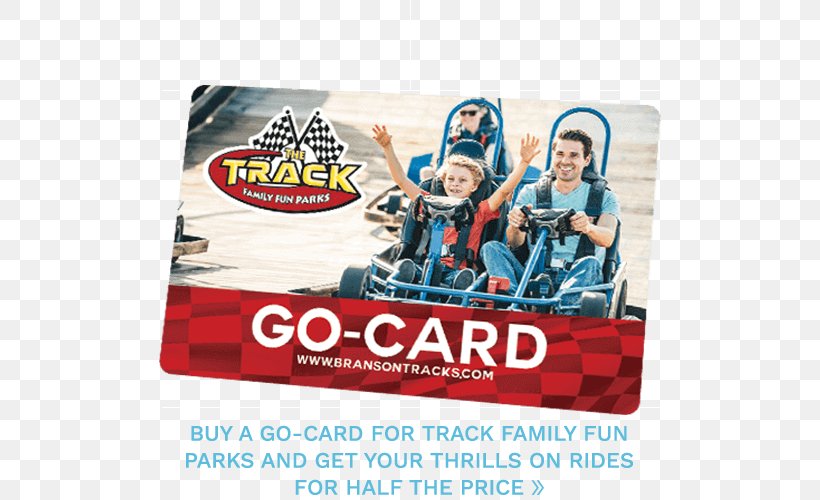 The Track Family Fun Parks Track 3 Discounts And Allowances Go Card Recreation, PNG, 502x500px, Discounts And Allowances, Advertising, Banner, Brand, Branson Download Free