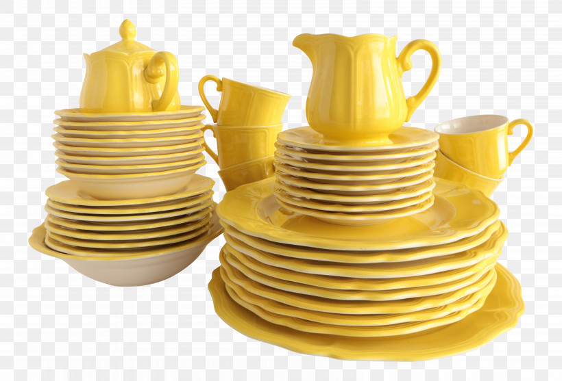 Yellow Serveware, PNG, 6338x4307px, Yellow, Serveware Download Free