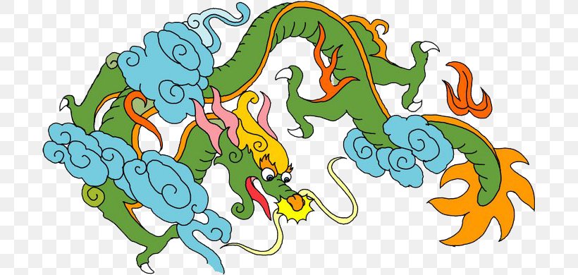 Chinese Dragon Cartoon Mizuchi, PNG, 700x390px, Chinese Dragon, Art, Cartoon, Color, Creative Work Download Free