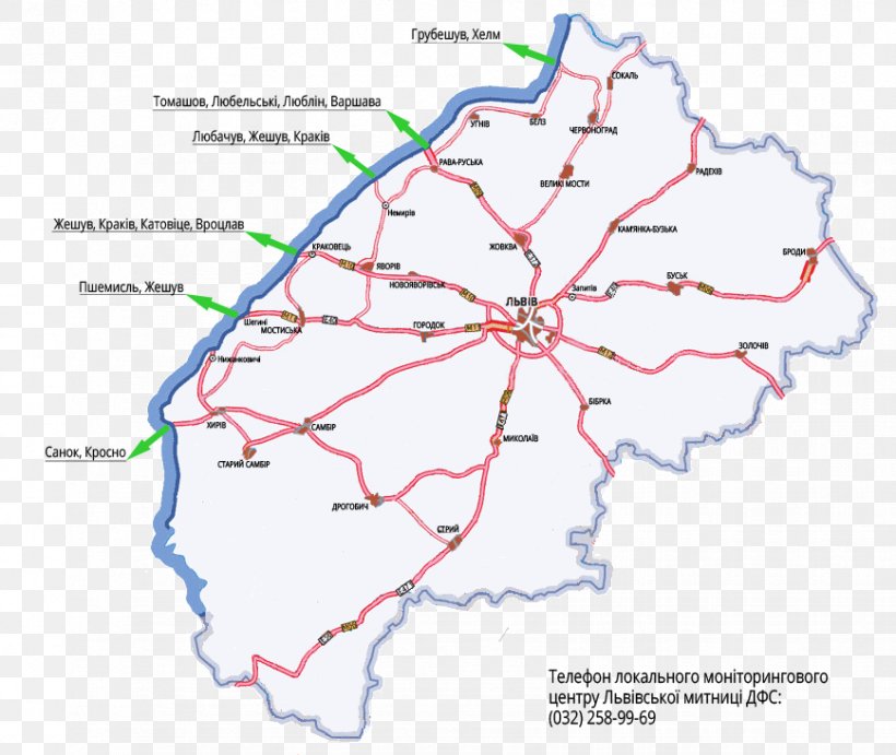 Rava-Ruska Shehyni Border Lviv Map, PNG, 868x732px, Border, Area, Diagram, Information, Lviv Download Free